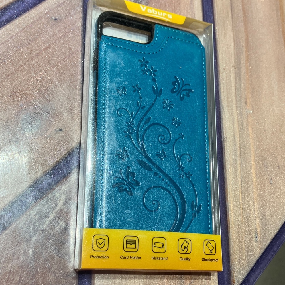 Blue Floral Phone Case